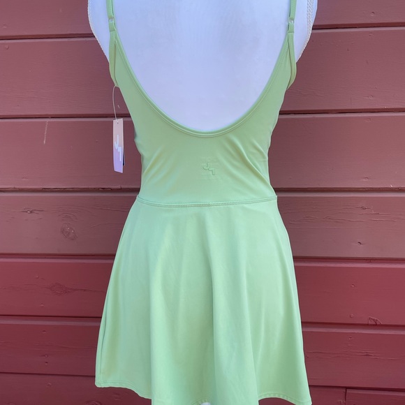 JoyLab Lime Green Mini‎ Dress - Picture 5 of 9